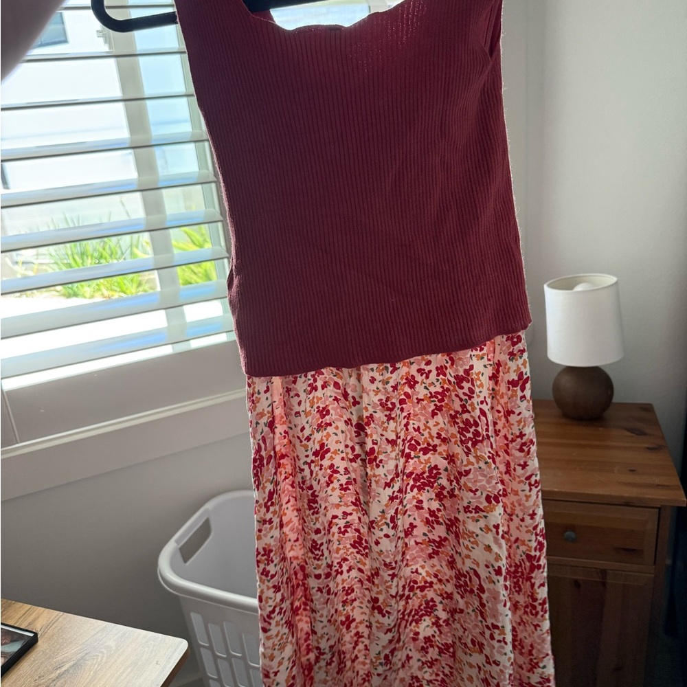 Seraphine Coral and Pink Dress